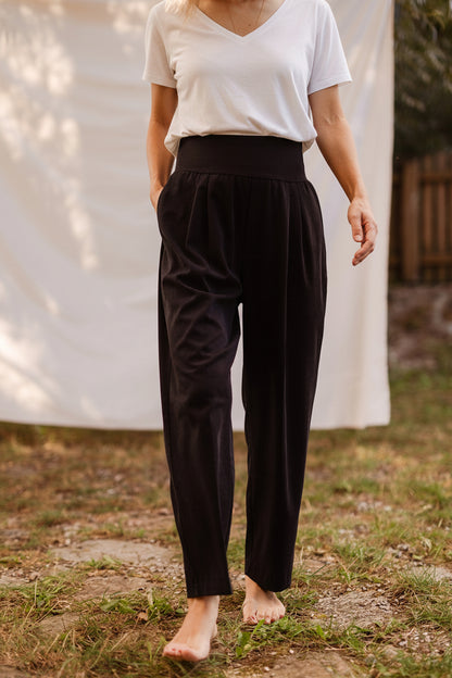 Maternity & Postpartum Office Pants | Adaptive Lyocell Waistband
